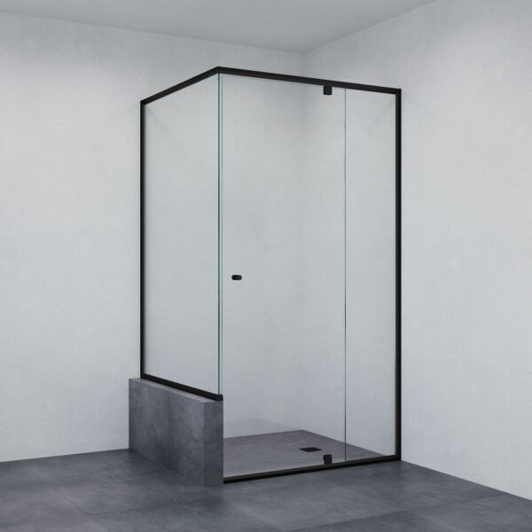 Maya 302R Shower Screen with Hob Return - Image 5