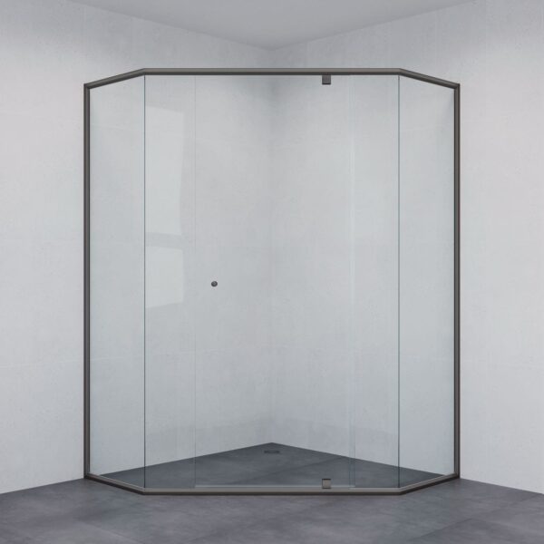 Maya 314I Shower Screen with Overlap Pivot Door - Image 7