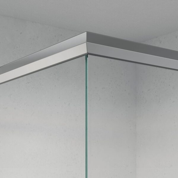 Maya 314I Shower Screen with Overlap Pivot Door - Image 8