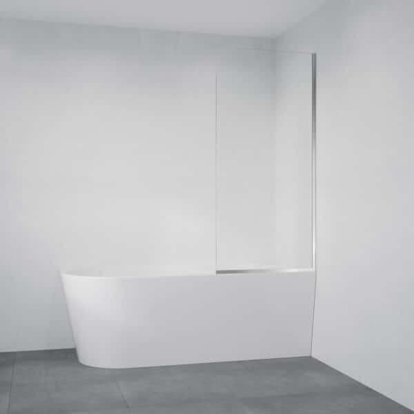 Rollo 215 Semi Frameless Fixed Bath Screen