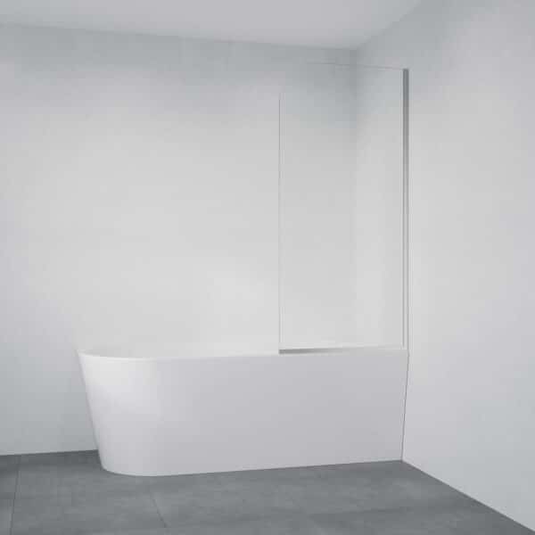 Rollo 215 Semi Frameless Fixed Bath Screen - Image 3