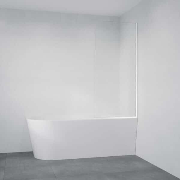 Rollo 215 Semi Frameless Fixed Bath Screen - Image 2