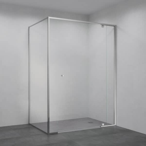Jade Care 623I Shower Screen with 2 Fixed Panels & Return