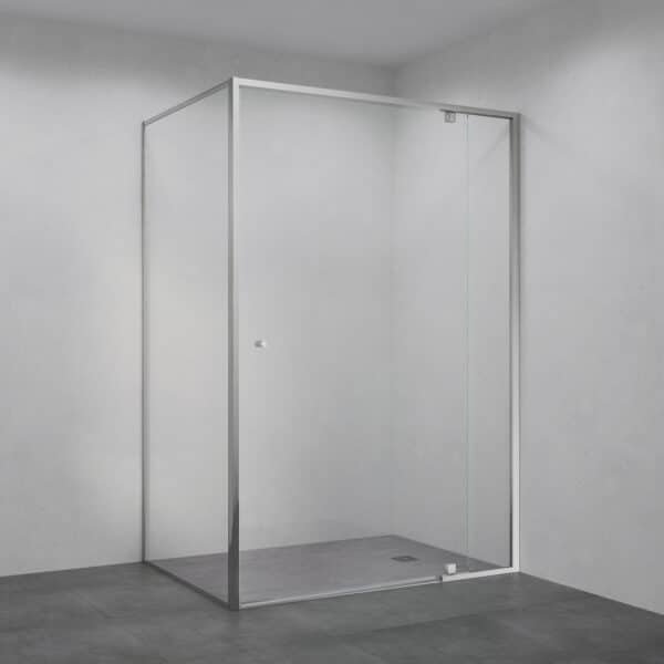 Jade Care 623R Shower Screen with Fixed Panel & Return - Image 2
