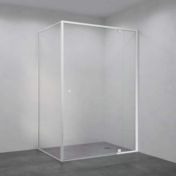 Jade Care 623R Shower Screen with Fixed Panel & Return - Image 3