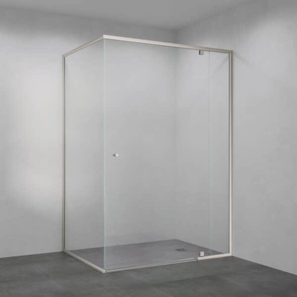 Maya Care 323R Shower Screen with Overlap Pivot Door - Image 7