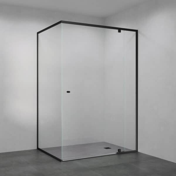 Maya Care 323R Shower Screen with Overlap Pivot Door - Image 5